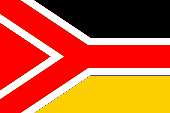The amaDeutsche-Deutsche Formula A1 flag